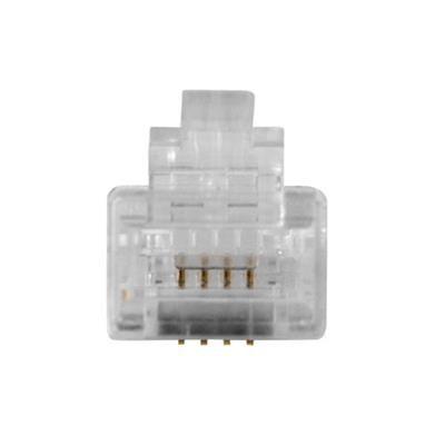 ACT RJ11 (4P/4C) modulaire connector for flat cable