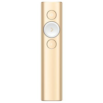 Logitech Spotlight Presentation Remote Digital Laser Gold