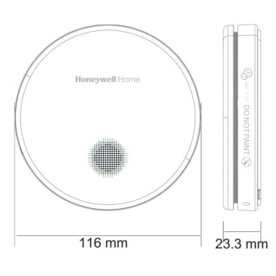 Honeywell Biztonságos otthon csomag - R200C-2 szénmonoxid vészjelző és R200S-2 füstérzékelős tűzjelző