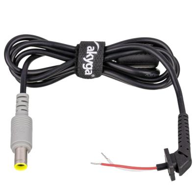 Akyga AK-SC-09 7,9 x 5,5mm + pin DC Cord Black