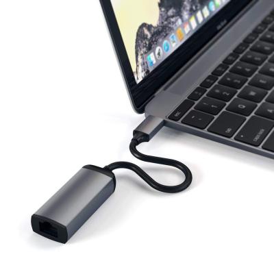 Satechi Type-C to Ethernet Adapter Aluminium Space Gray