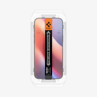 Spigen Glass tR EZ Fit 2 Pack iPhone 16 Pro Max Transparency