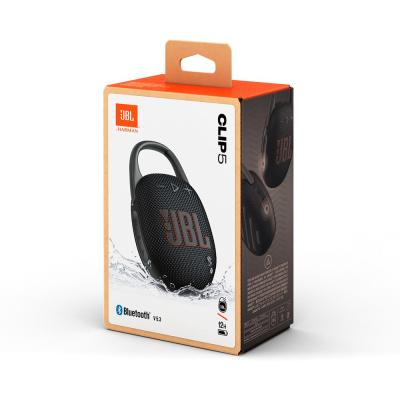 JBL Clip5 Bluetooth Ultra-portable Waterproof Speaker Black