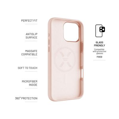 FIXED MagFlow tok Apple iPhone 16 Pro Max-hoz, pink