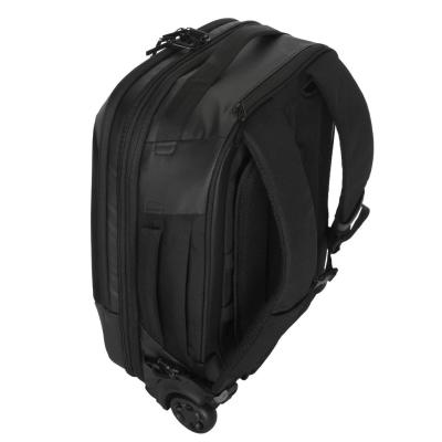 Targus EcoSmart 15.6” Mobile Tech Traveler Rolling Backpack Black