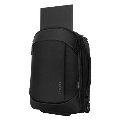 Targus EcoSmart 15.6” Mobile Tech Traveler Rolling Backpack Black