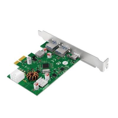 Logilink PCI Express Card USB 3.2 Gen1x1 1x USB-C PD 3.0 & 2x USB 3.0