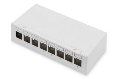 Digitus 8-port Patch Panel 1U Grey