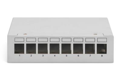 Digitus 8-port Patch Panel 1U Grey