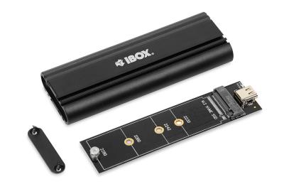 iBox HD-07 M.2 NVMe  SSD Enclosure Black