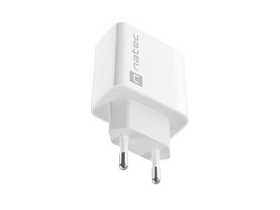 natec Ribera Wall Charger White