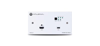 ATLONA AT-OME-TX21-WP-E EU/UK Wallplate HDBaseT Transmitter with USB-C and HDMI Inputs