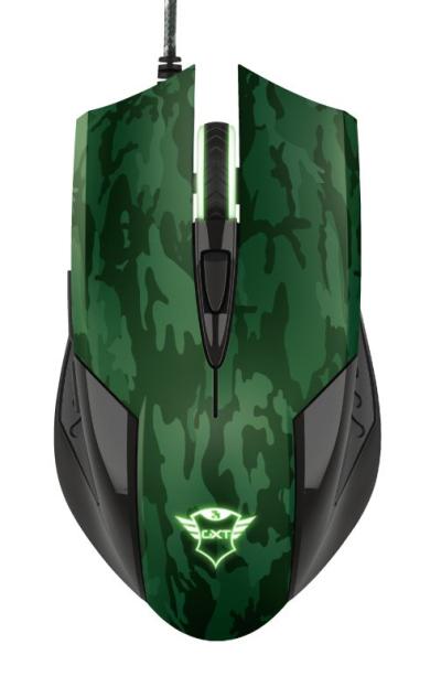 Trust GXT 781 Rixa Camo Gaming Mouse & Mouse Pad