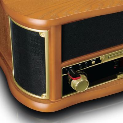 Lenco TCD-2571 Retro Turntable with Bluetooth Wood