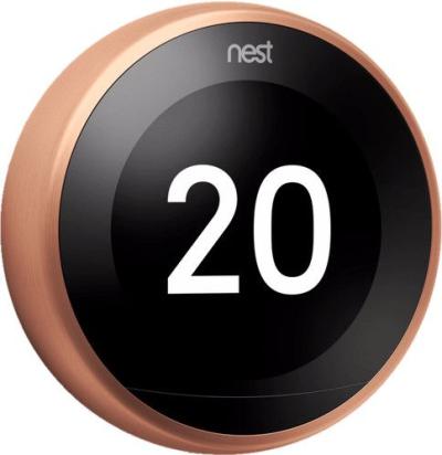 Google Nest learning thermostat V3 Premium Copper