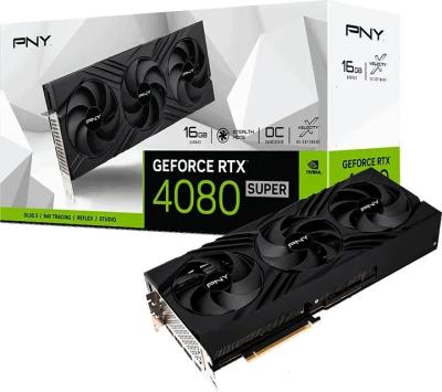 PNY GeForce RTX4080 Super 16GB DDR6X VERTO Triple Fan OC