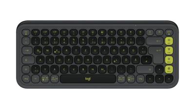 Logitech Pop Icon Wireless Keyboard Graphite US