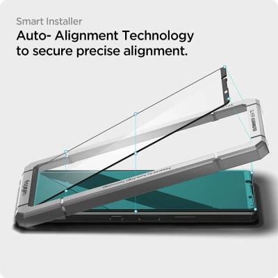 Spigen Glass tR AlignMaster FC for Sony Xperia 1 III Black