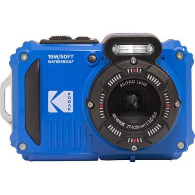 Kodak Pixpro WPZ2 Blue Waterproof + 2db akku 16GB microSD Card